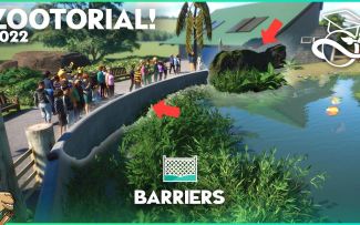 【搬运】动物园之星 Zootorial 2022 #04 - 障碍物和天然障碍物 - 互动式动物园教程（4/7）by Rudi Rennkamel