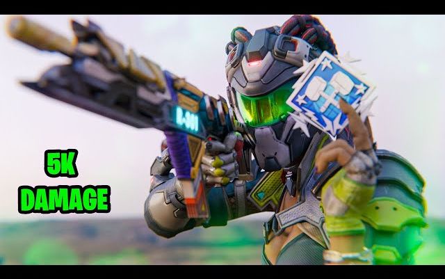 【APEX/chaoticmuch】在猎排用罗芭狂砍5000点伤害截图