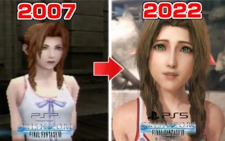 【CCFF7R】爱丽丝剧情画面新旧对比 PSP vs. PS5
