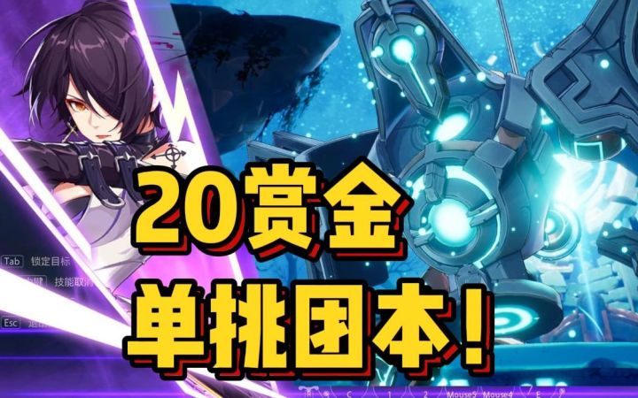 赏金20武器单挑新团本 失落遗迹！附带解说教学！【晶核】截图