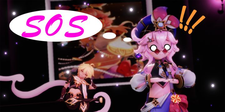 【多莉/MMD】她真的好可爱,我愿意被她坑#无限视频创作月#截图