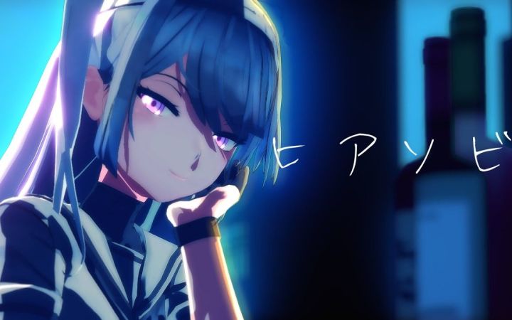 【第二回MMD廃】Hiasobi【照月&凉月&冬月】【搬运】截图