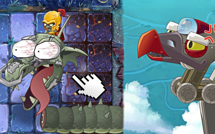 Pvz2:各个世界僵尸博士的进场和逃跑动画,有何不同?截图