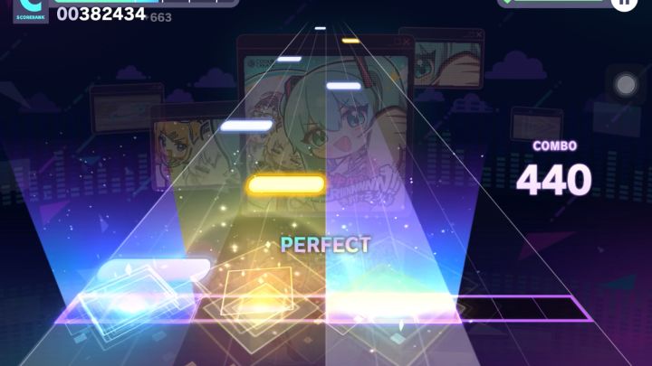 pjsk打歌日常 Help me, ERINNNNNN!紫谱30fc截图