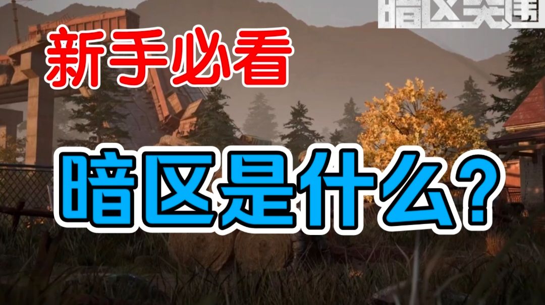 [暗区突围]新手必看！暗区是什么？截图