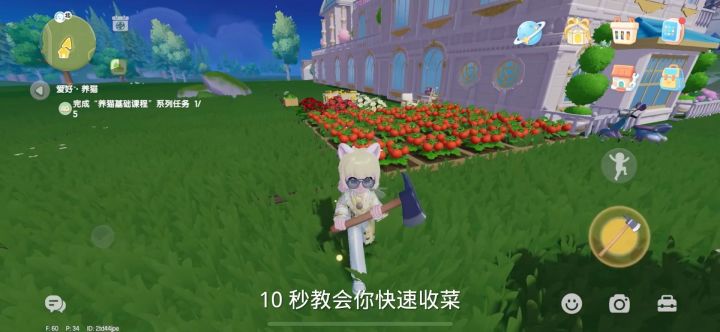 10秒教会你快速收菜截图