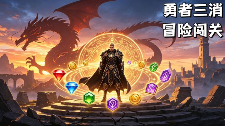 勇者三消🗡️ 一款三消类型的勇者冒险游戏截图