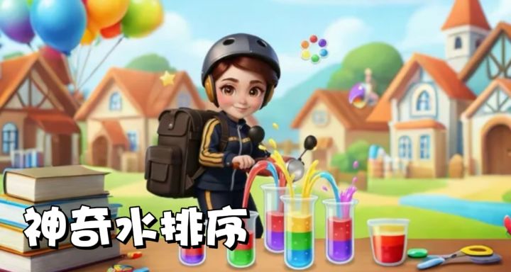 看似简单,实则烧脑:神奇水排序,一局解压一整天截图