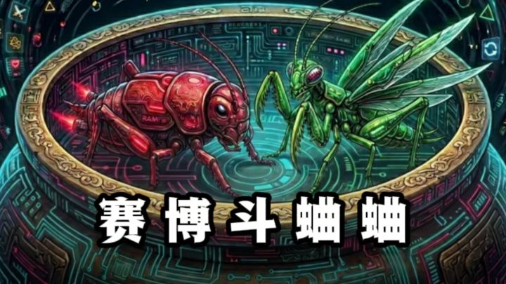 什么❓️解放双手就能赛博斗蛐蛐❗️截图