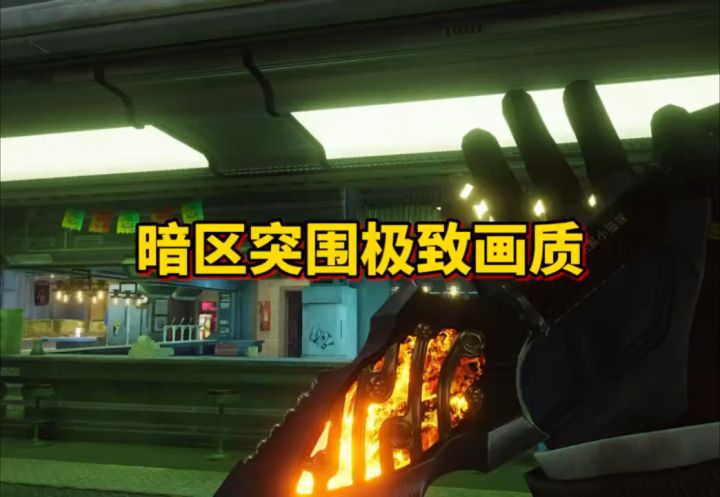 请欣赏极质画质下的暗区突围截图