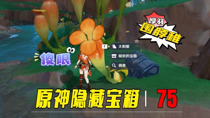 原神中最容易被人错过的宝箱第75期,拾取鸟蛋居然还有隐藏宝箱截图