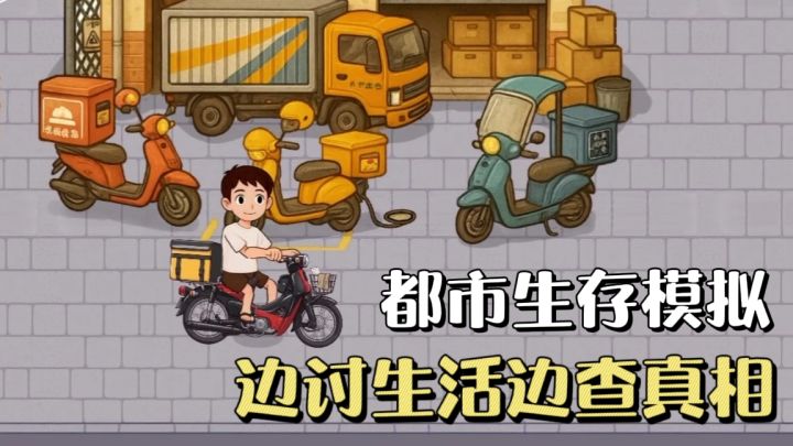 在城市夹缝里求生❗️住青旅、跑外卖,边奔波讨生活,边追查真相💪截图