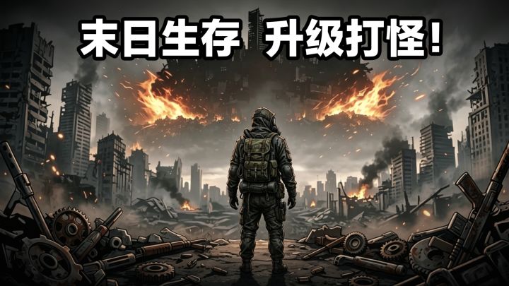 新游戏‼️合成装备➕升级打怪➕放置挂机‼️末日危城:我能合成万物截图