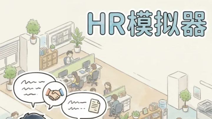 【HR模拟器】当我面试面到顶级牛马截图
