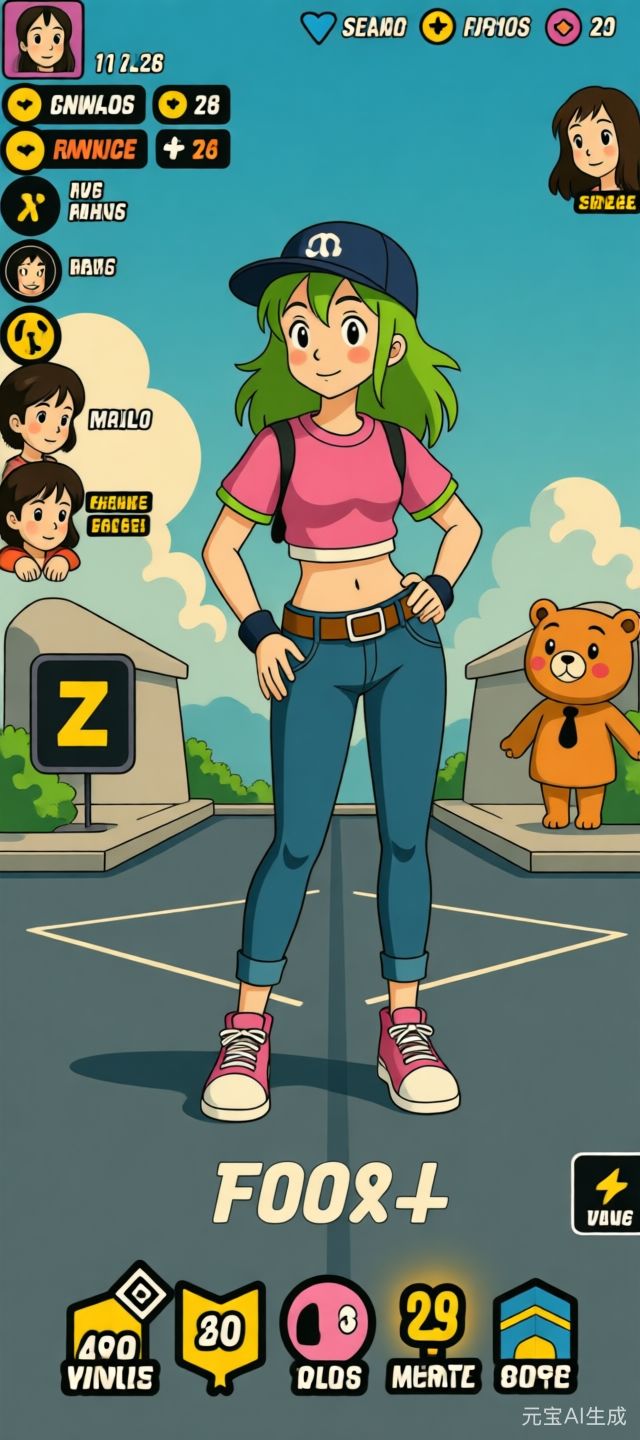 如果你打开是日漫风格的战斗少女呢？截图