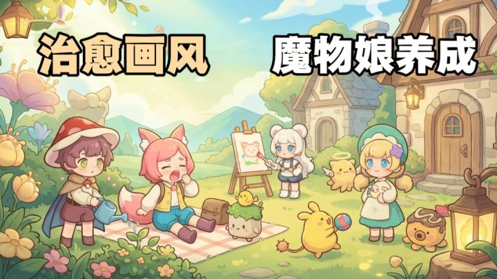 七日签到送两位魔物娘!其中还是一位自选角色!截图