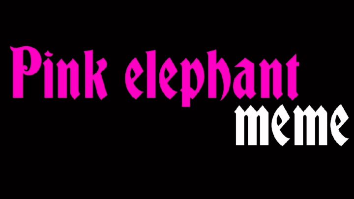 ［SS21创作］灵琼meme /Pink elephant截图