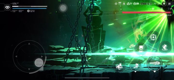 汗流浃背了 黑面这无敌帧真长啊截图