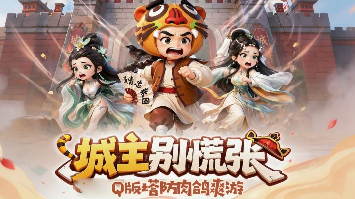 🎁1000抽免费送!Q版肉鸽塔防手游《城主别慌张》它来了!!截图