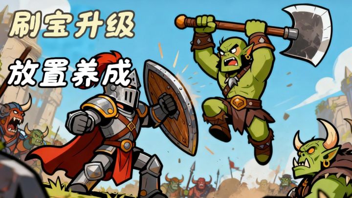 4种种族选择,二十种职业类型,超多的技能搭配截图