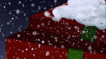 圣诞漫画《这礼物……能进烟囱吗》