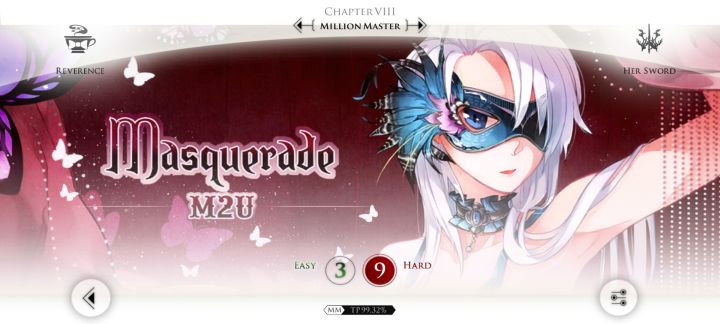 Masquerade(难度9)截图