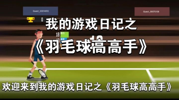 我的游戏日记之《羽毛球高高手》截图