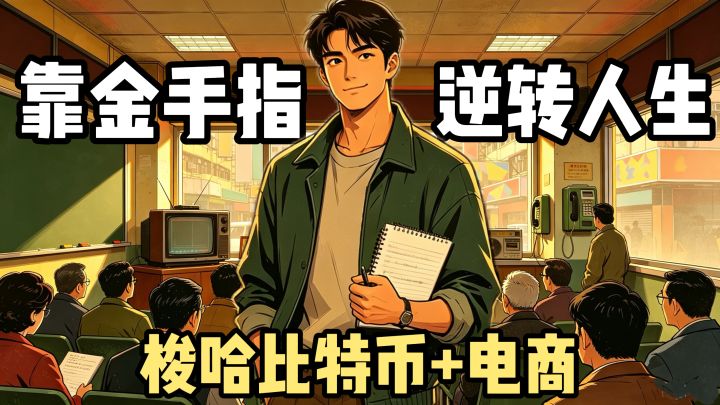 靠一根手指玩转人生❗直接梭哈比特币与茅台股❗截图