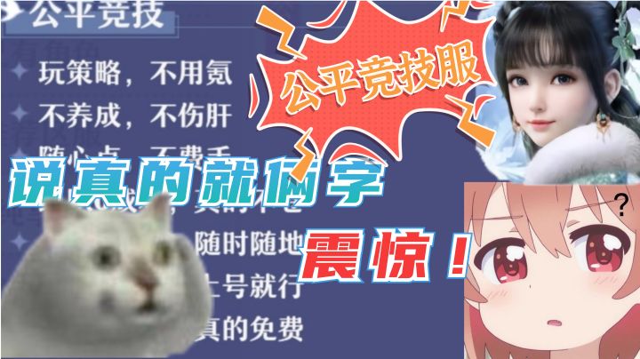 【梦幻新诛仙】全新区服:公平竞技服真这么离谱吗?截图