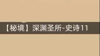 挂机-惩戒骑17万无药深渊圣所秘境11通关视频截图