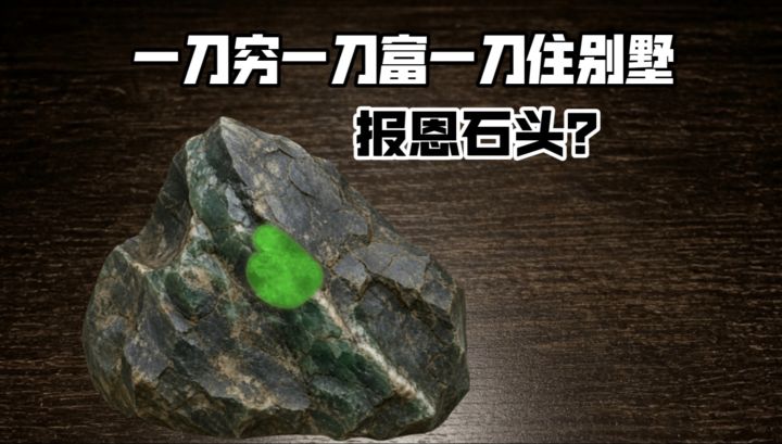 一刀天堂一刀地狱！！打灯鉴石 寻觅人间绝色翡翠~截图