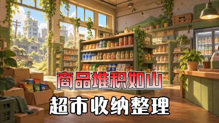末世过后，琳琅满目的商品散落一地，宛如“垃圾场”❓❗收纳整理！截图