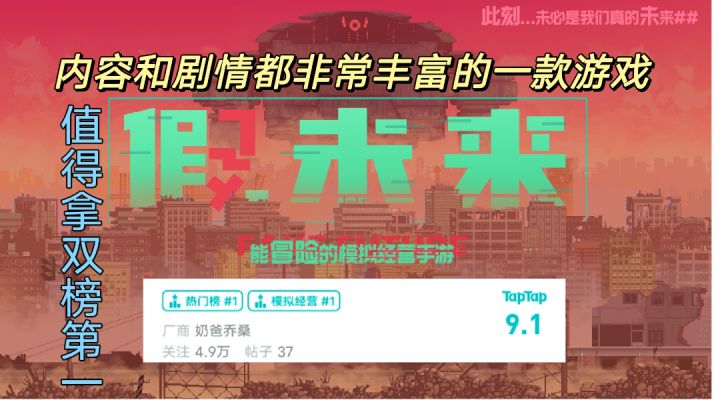 【假未来】内容和剧情都非常丰富,值得拿双榜第一#清凉一夏#截图