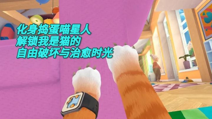 化身捣蛋喵星人,解锁我是猫的自由破坏与治愈时光。截图