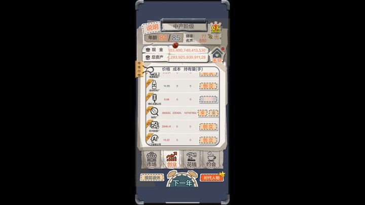 每年卖掉买进截图