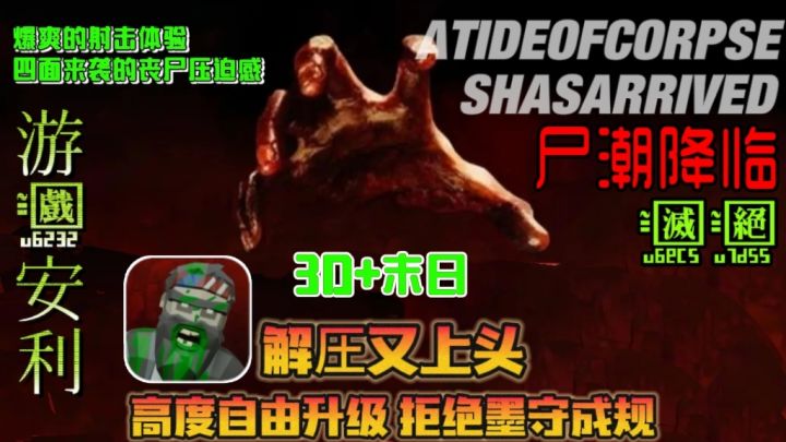 爆爽的肉割➕射击体验，末世下面对四面来袭的丧尸你能否幸存下去❓截图