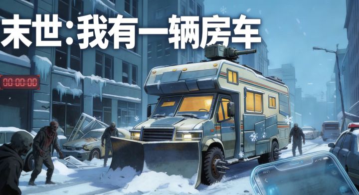 末日来临❗️现已重生,请玩家升级房车囤物资做好准备❗️截图