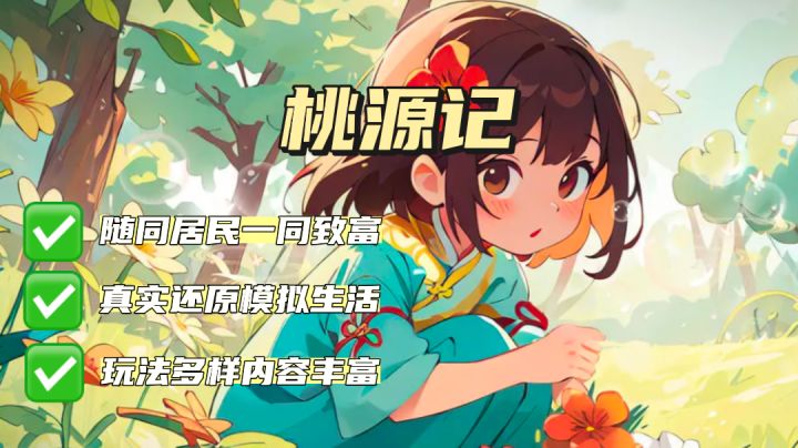 模拟生活+模拟经营!给你成为陶渊明笔下的桃源山村村长!截图