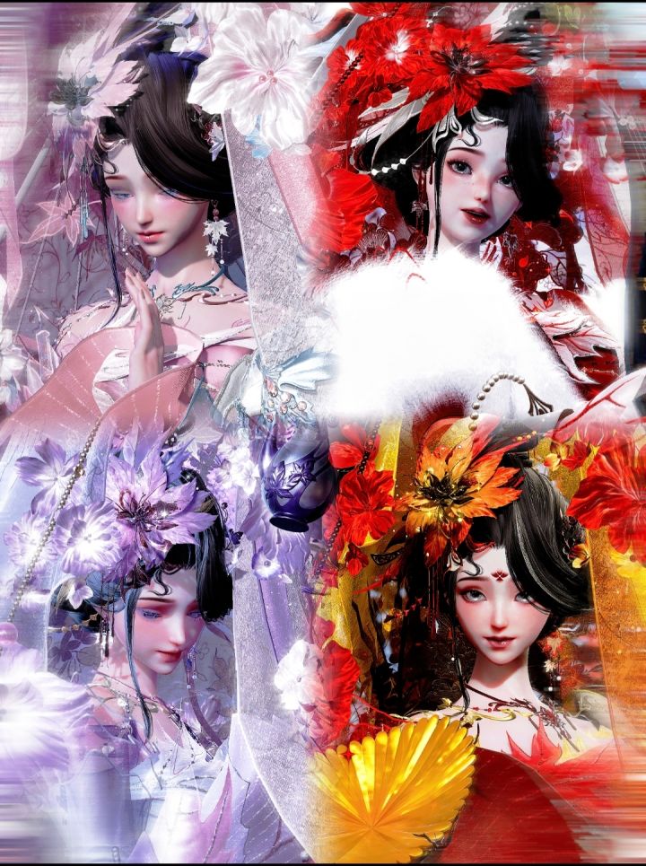 【以闪】新阁时装“古代四大美人”印象染色截图
