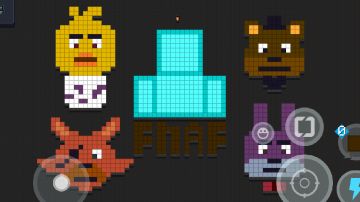 在元气骑士电子空间中致敬FNAF