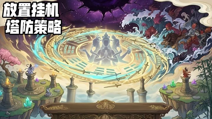 放置挂机，塔防策略，修仙游戏也可以如此轻松截图