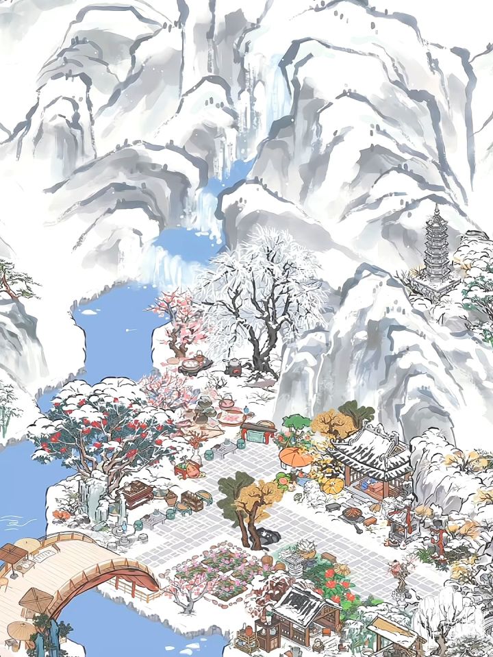 白雪镇拆前留念截图