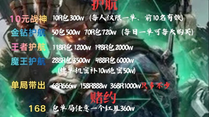 三角洲行动护航陪玩截图