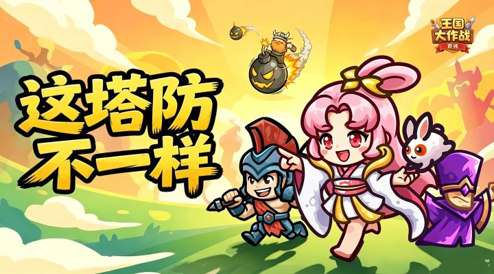告别传统塔防了!能走位翻盘的塔防截图