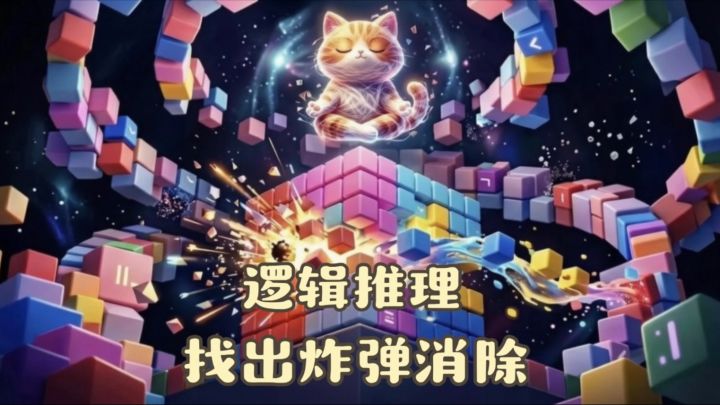 3D立体版扫雷消除,靠实力找出所有潜在炸弹💣截图