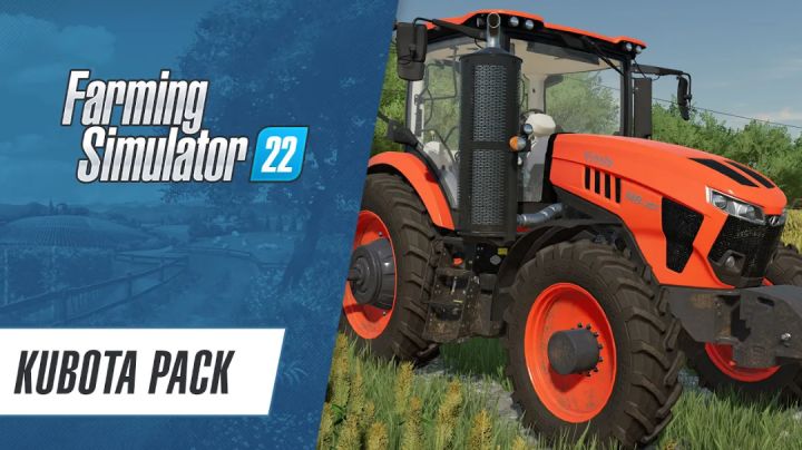 《模拟农场22》全新DLC:久保田(KUBOTA)车辆包现已正式发售截图