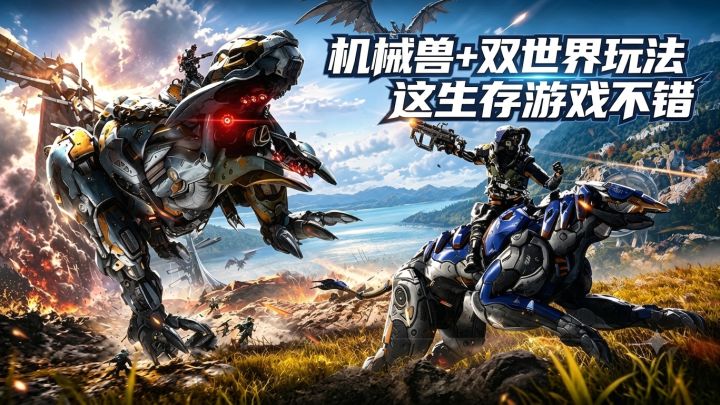 主打“不坐牢”!机械兽+双世界玩法,这生存游戏挺香!截图