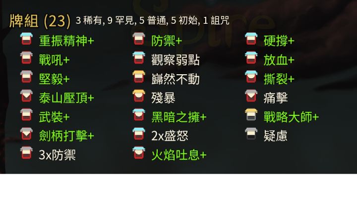 阶1依旧是防战险胜老头!30小时萌新开荒【杀戮尖塔】截图