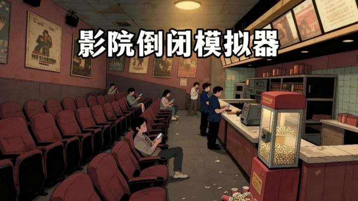 接手了一家快倒闭的电影院,这头发真的是大把大把的掉啊!截图
