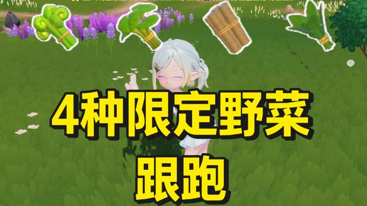 4种野菜跟跑保姆级攻略！截图